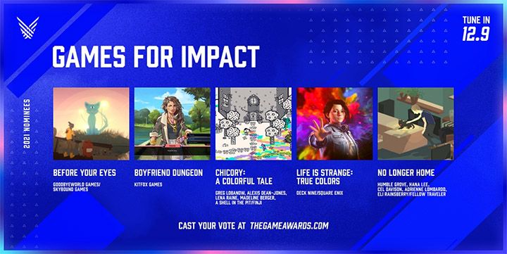 4. Games for Impact (Có tầm ảnh hưởng nhất)