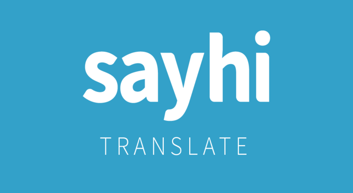 3. Phần mềm dịch SayHi
