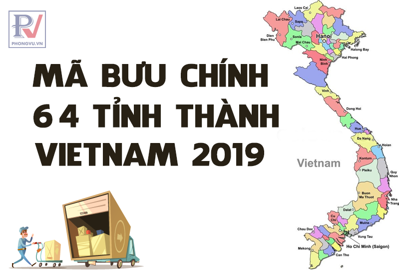 Danh Sách Mã Bưu Chính Zip Postal Code Việt Nam 63 Tỉnh Thành 2022 Phong Vũ 24h Công Nghệ 6982