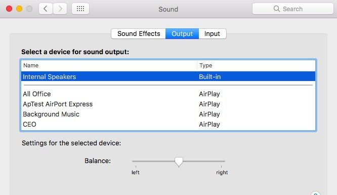 Cài đặt âm thanh cho macbook bị mất tiếng