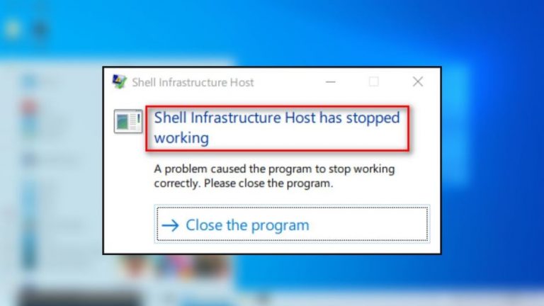 Shell infrastructure host грузит процессор